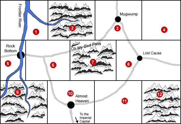 Almost Heaven campaign map