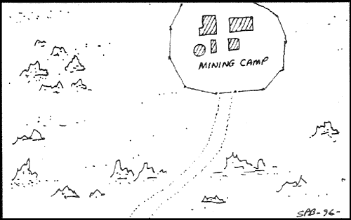  [Map of the battlefield] 