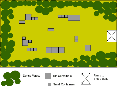 [Map of the battlefield]