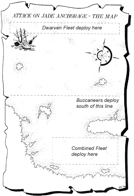  [Map of the battle area] 